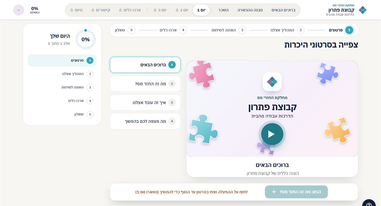 סרטוני היכרות עם לוגו העסק